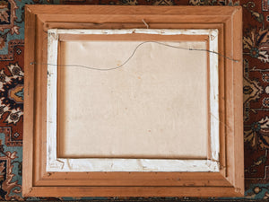 Large Framed Floral Painting
