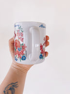 Vintage Alaska Wildflowers Mug