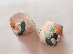 Pair of Mushroom Mugs