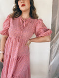 Floral Puff Sleeve Dress