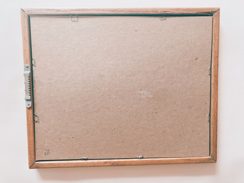 Framed Floral Print