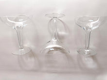 Load image into Gallery viewer, Three Mid Century Hollow Stem Champagne Glasses
