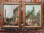 Pair of Grecian Textured Prints