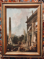 Pair of Grecian Textured Prints