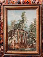 Pair of Grecian Textured Prints