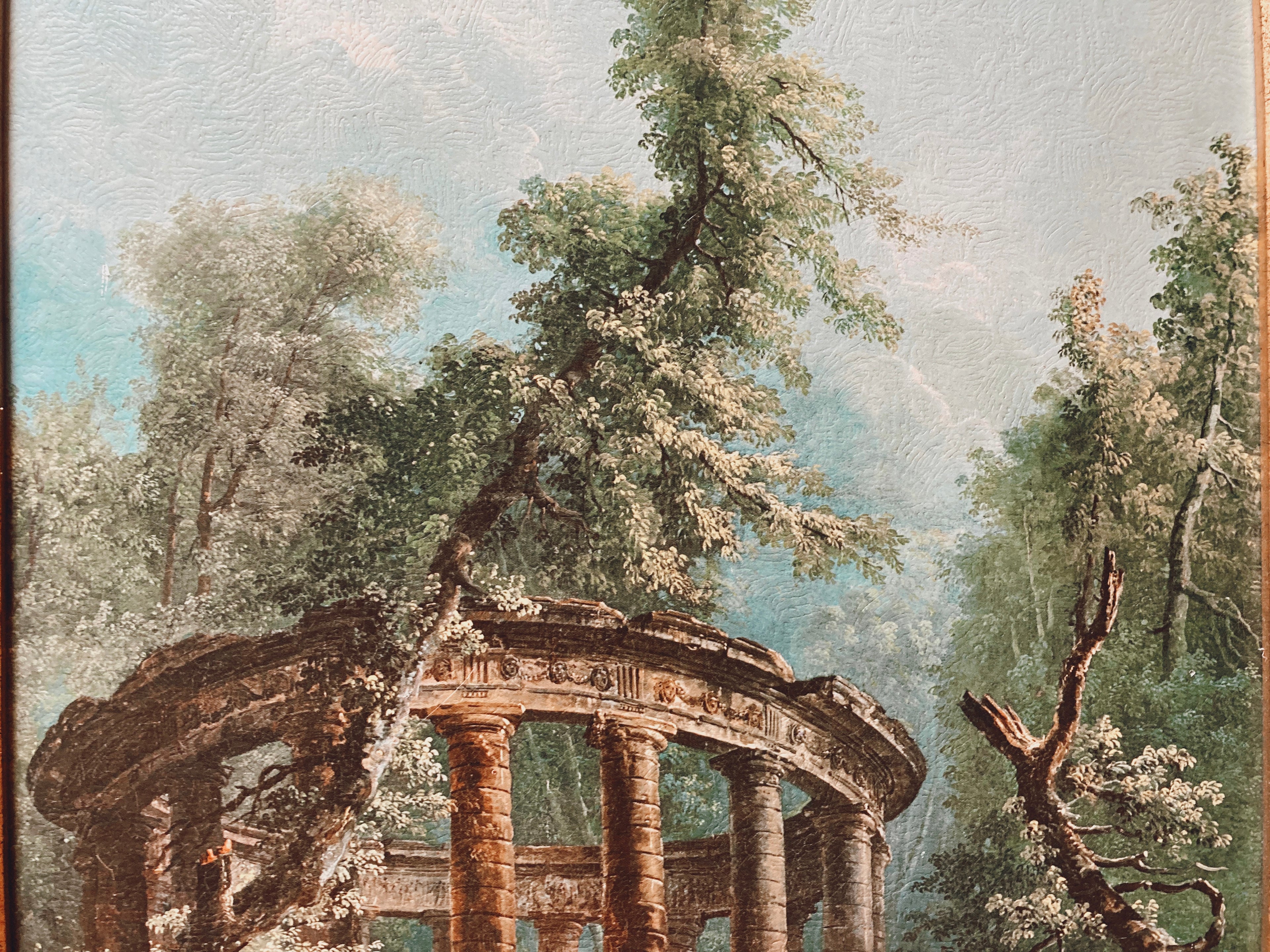 Pair of Grecian Textured Prints
