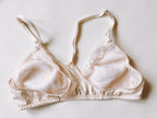 Vintage Ivory Lacy Bralette - 36B