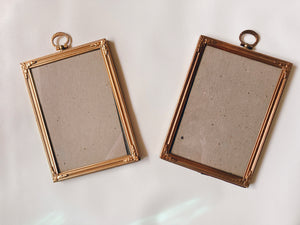 Pair of Gold 5x7 Photo Frames