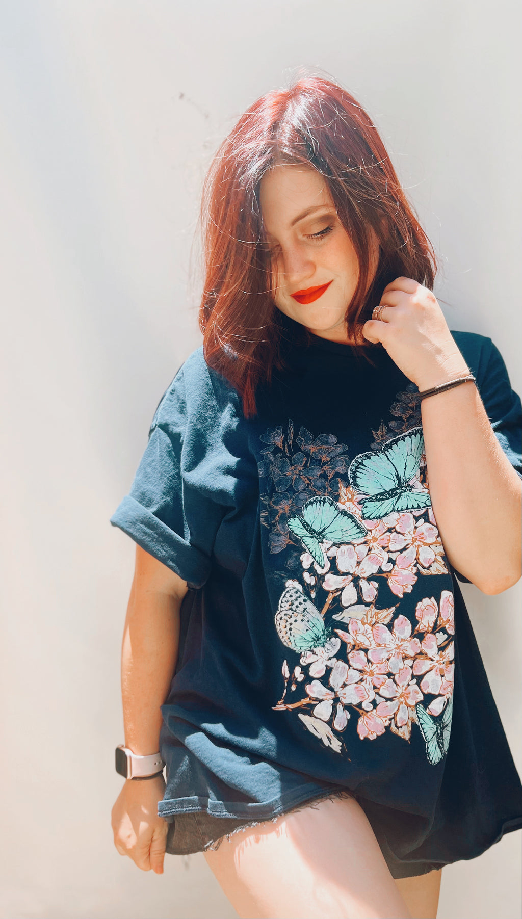 Vintage Butterfly Tee - Size XXL