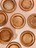Set of 4 Brass Coasters