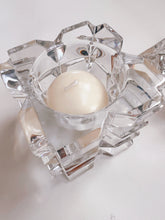 Load image into Gallery viewer, Mismatched Crystal Tea Candle Holders
