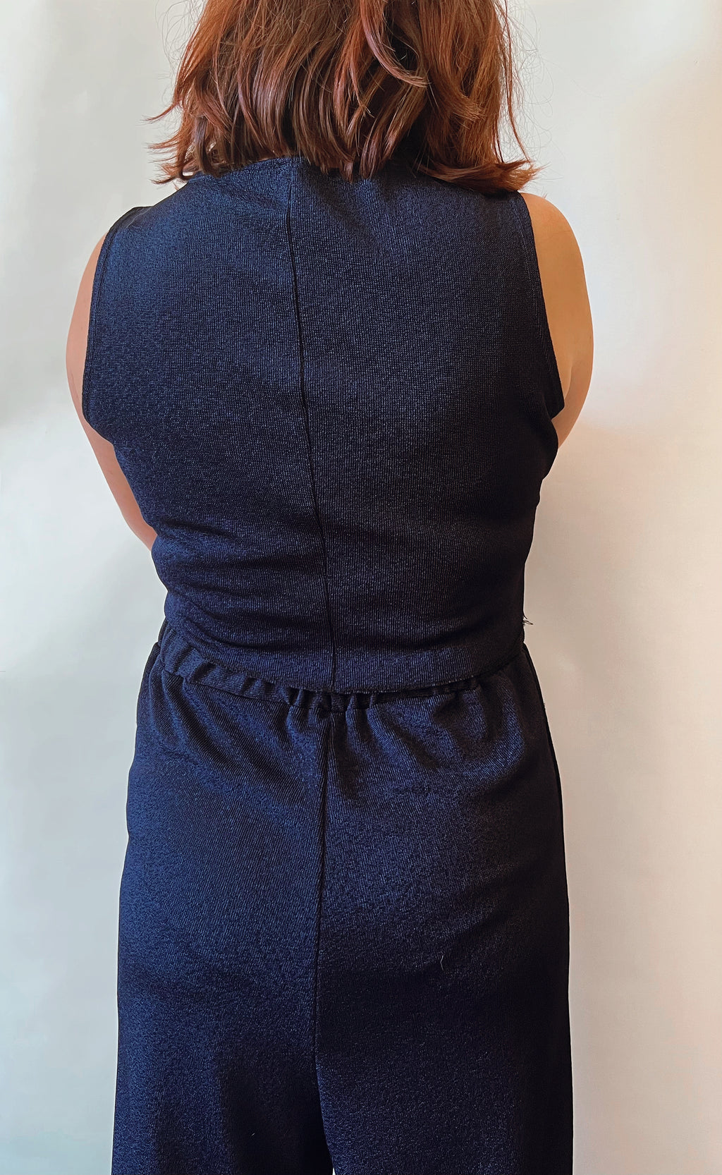 Navy Blue Co-ord Set - Size M
