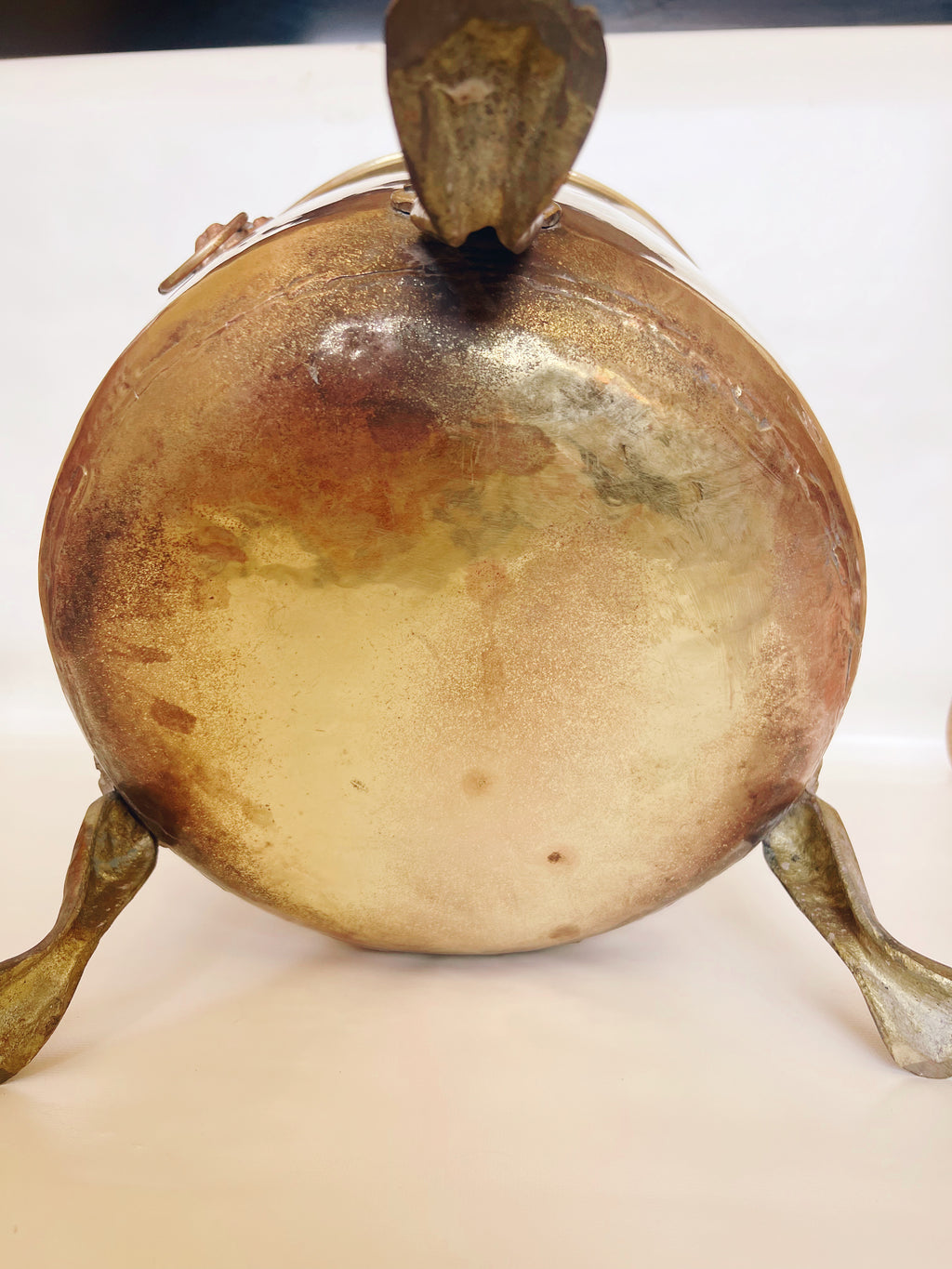 Large Brass Clawfoot Planter