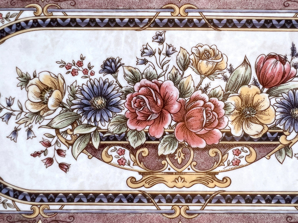 Tilecrafts Floral Tea Tray