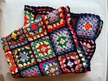 Load image into Gallery viewer, Vintage Rainbow Afghan

