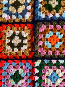 Vintage Rainbow Afghan