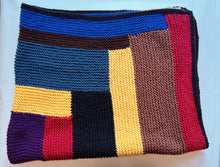Load image into Gallery viewer, Abstract Multicolored Afghan
