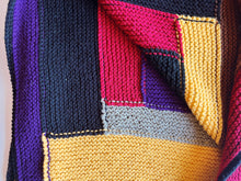 Load image into Gallery viewer, Abstract Multicolored Afghan
