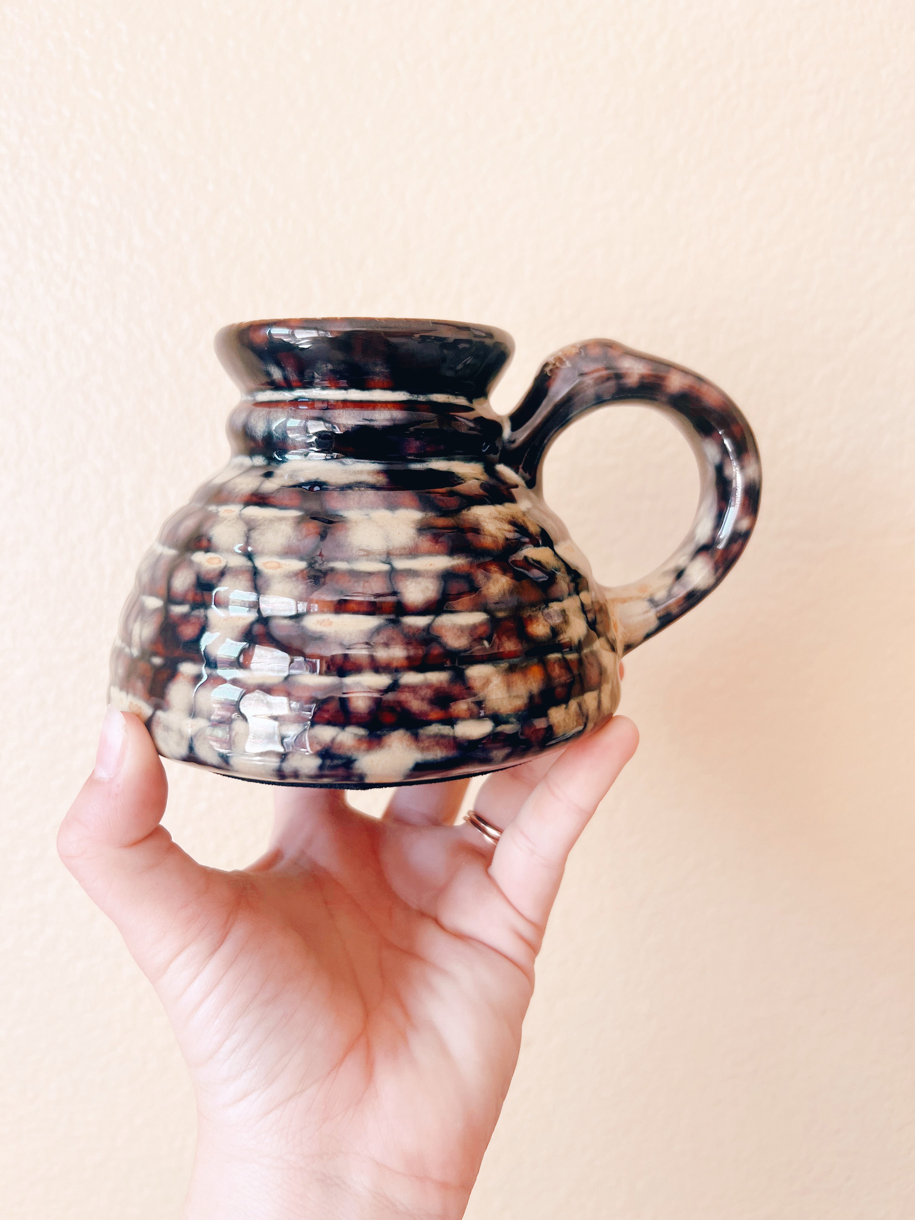 Tortoiseshell No Spill Coffee Mug