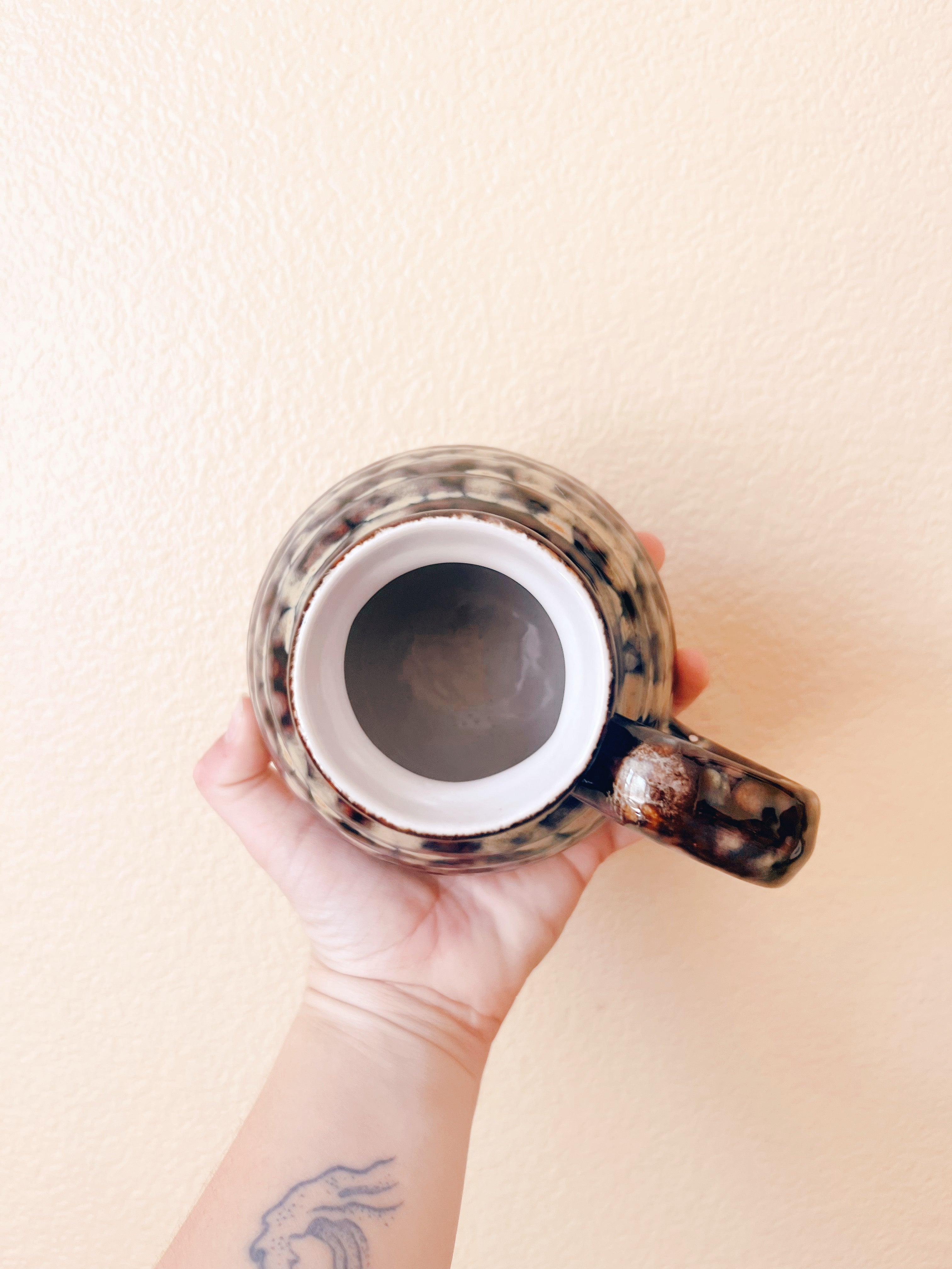Tortoiseshell No Spill Coffee Mug
