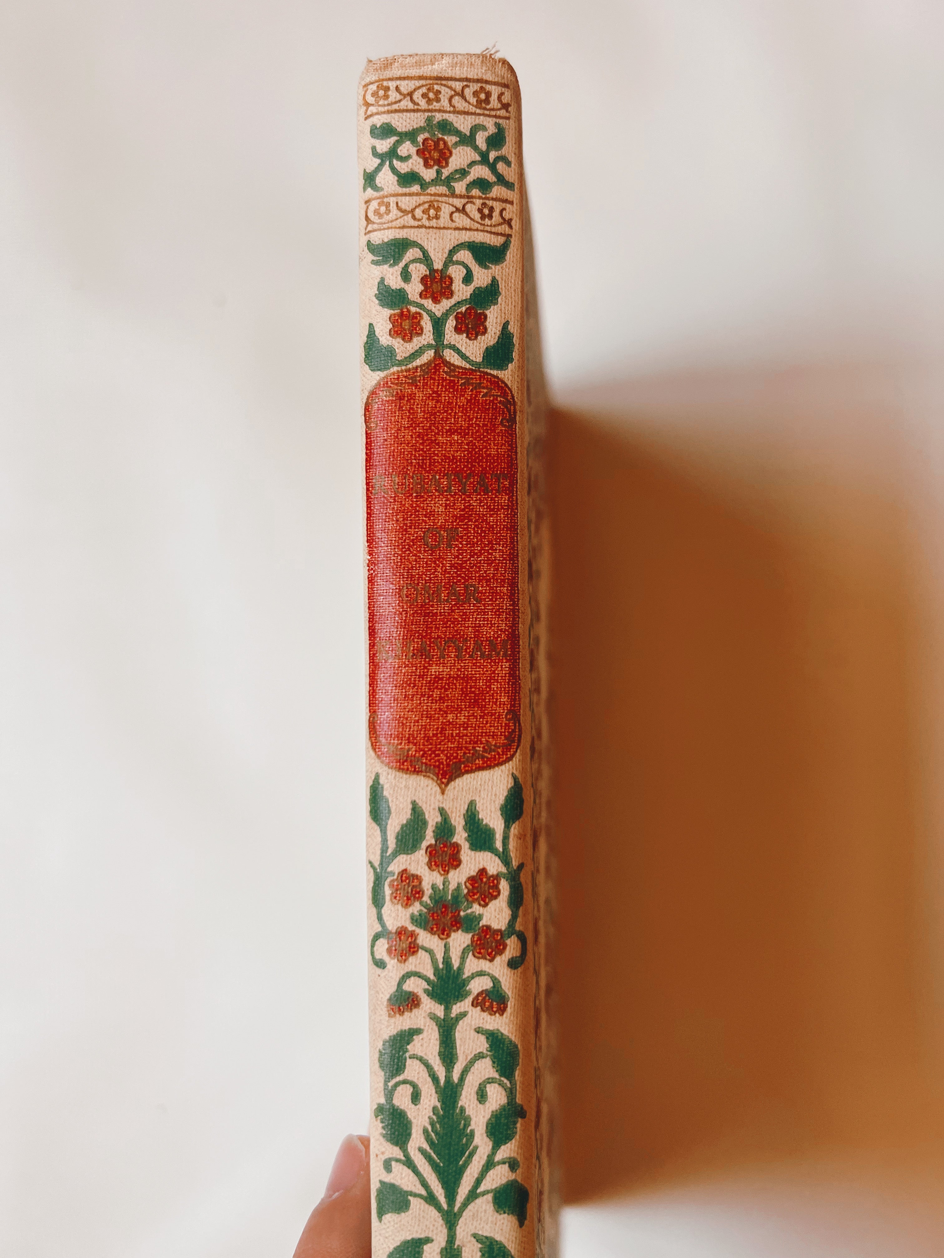 Rubáiyát of Omar Khayyám Floral Book
