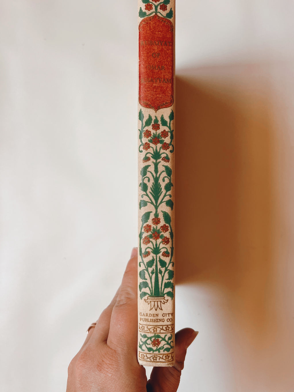 Rubáiyát of Omar Khayyám Floral Book
