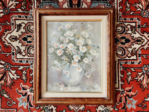 Large Framed Floral Print