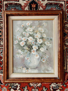 Large Framed Floral Print