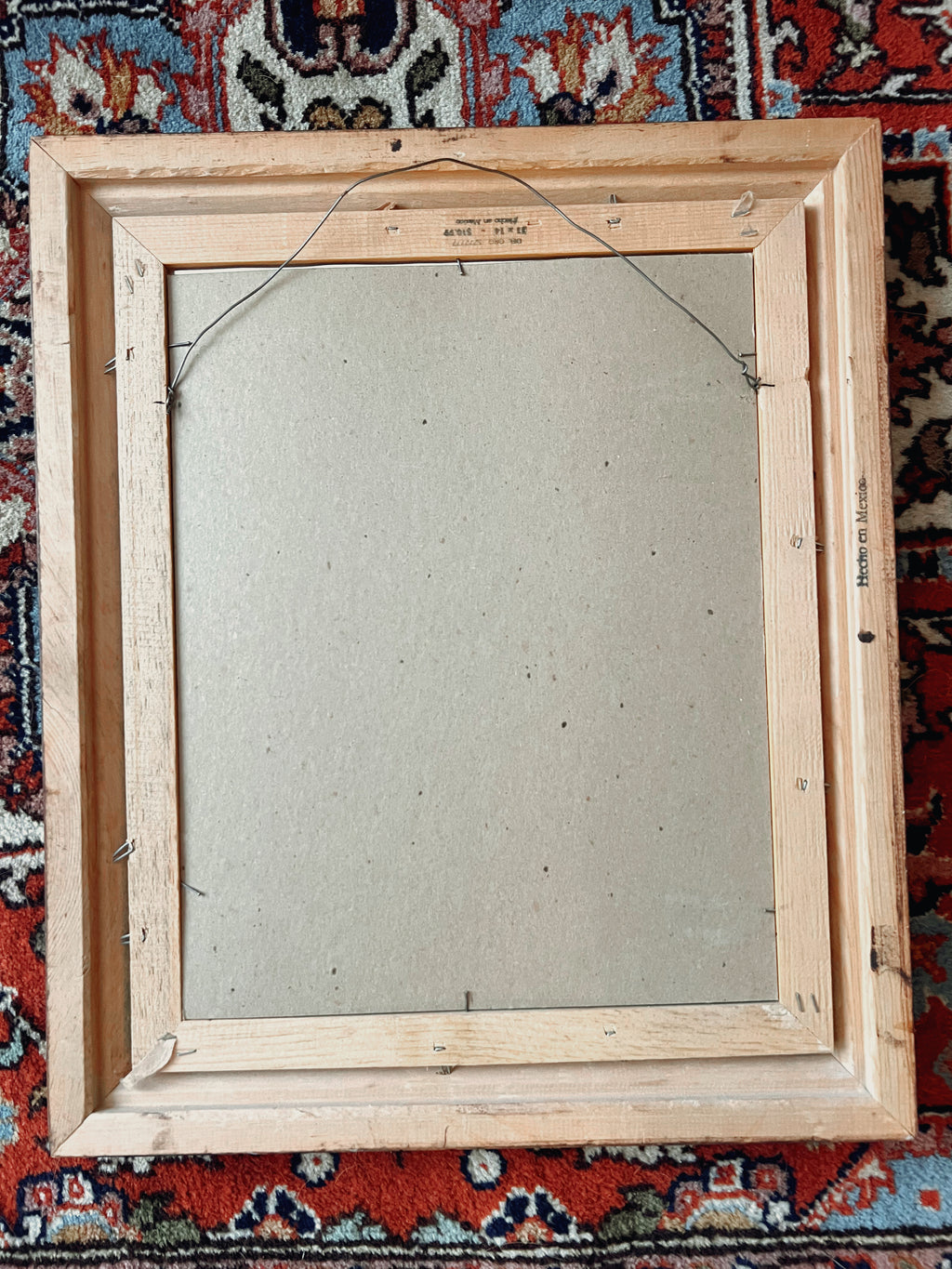 Large Framed Floral Print