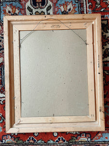 Large Framed Floral Print