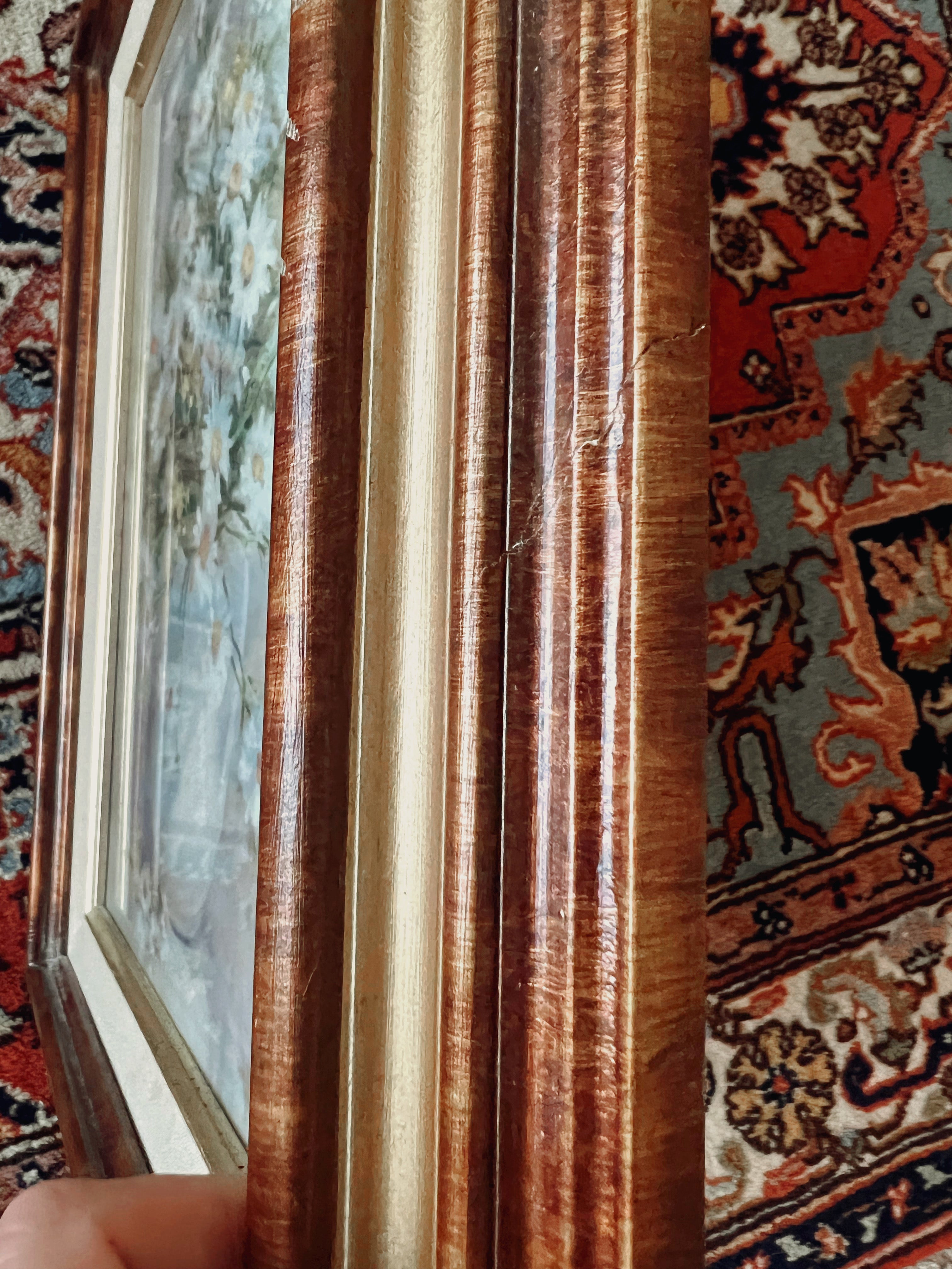Large Framed Floral Print