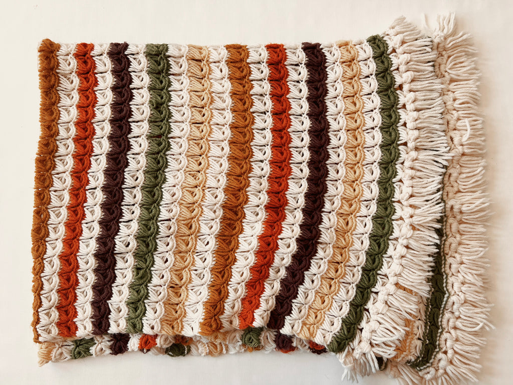 Fall Colored Afghan