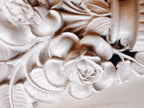 Pair of Ivory Floral Shelves