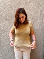 Vintage Gold Shirt - Size PS