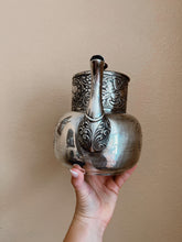 Load image into Gallery viewer, Ornate Silver Teapot
