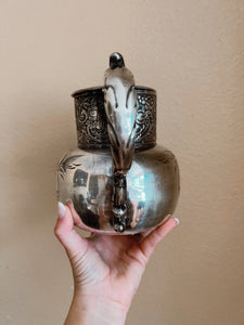Ornate Silver Teapot