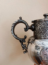 Load image into Gallery viewer, Ornate Silver Teapot
