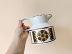 Ceramic Floral Pitcher