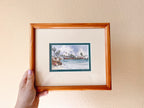 Little Framed Watercolor Painting