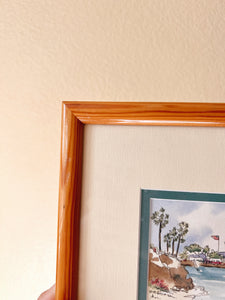 Little Framed Watercolor Painting