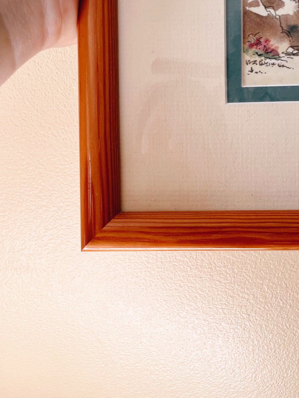 Little Framed Watercolor Painting
