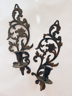 Intricate Wall Hanging Candle Holders