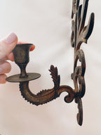 Intricate Wall Hanging Candle Holders