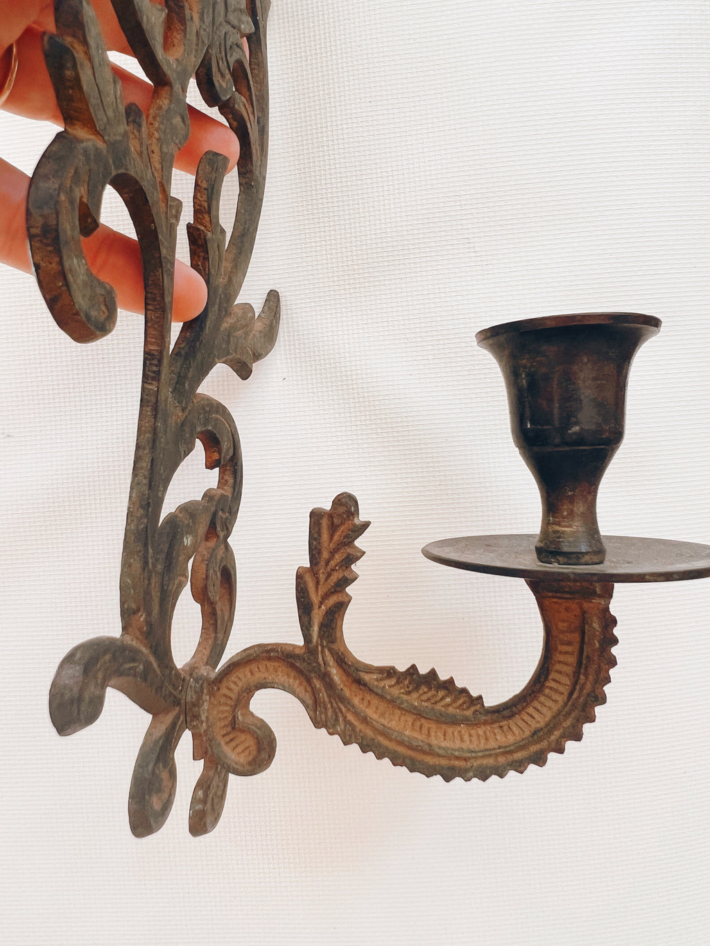 Intricate Wall Hanging Candle Holders