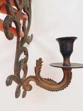 Load image into Gallery viewer, Intricate Wall Hanging Candle Holders
