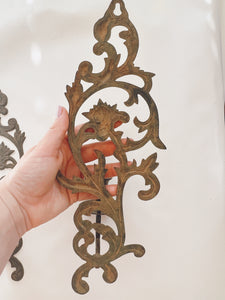 Intricate Wall Hanging Candle Holders