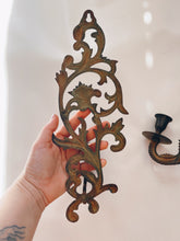 Load image into Gallery viewer, Intricate Wall Hanging Candle Holders
