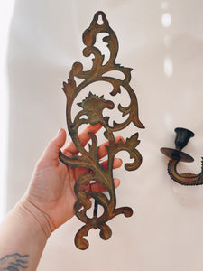 Intricate Wall Hanging Candle Holders