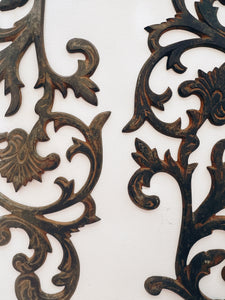 Intricate Wall Hanging Candle Holders