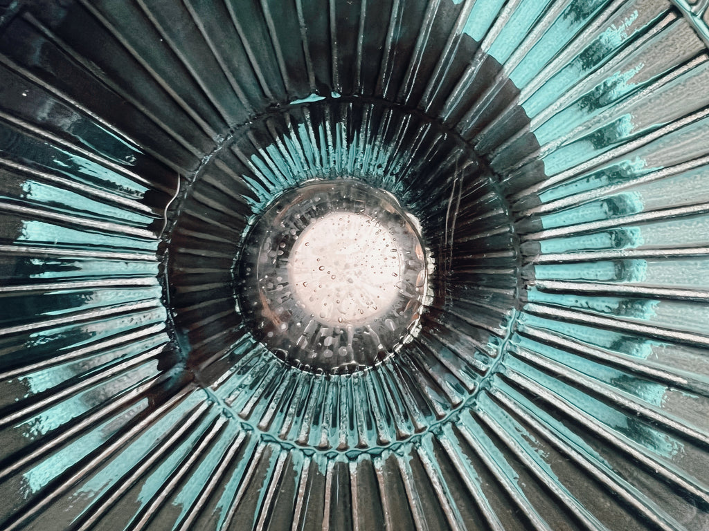 Teal Cake Stand